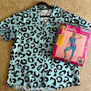 Couples Ken & Barbie costume size large